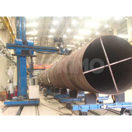 HEAVY DUTY CIRCULAR SEAM WELDING COLUMN AND BOOM FOR WIND TOWER FABRICATION