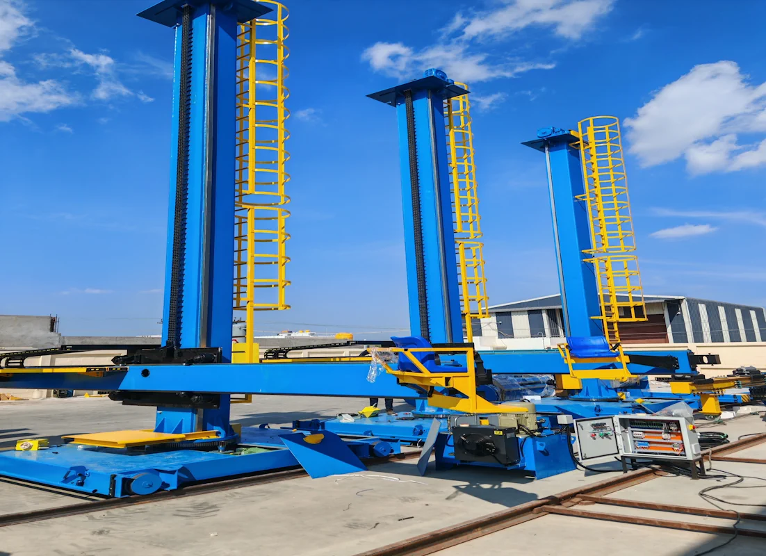 Primo Wind Tower Fabrication Equipment -7x4 - 7x5 - Column and Boom-1