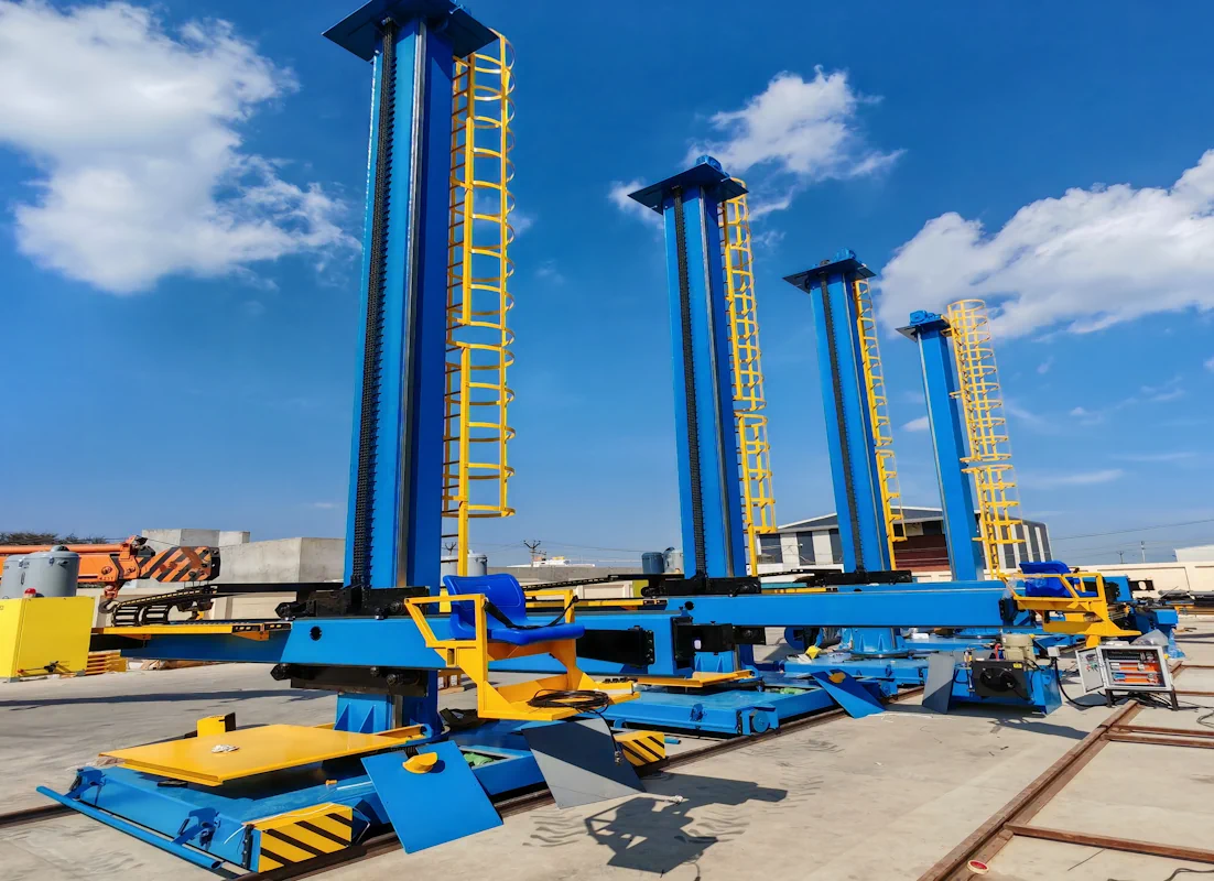 Primo Wind Tower Fabrication Equipment - 7x4 - 7x5 - Column and Boom