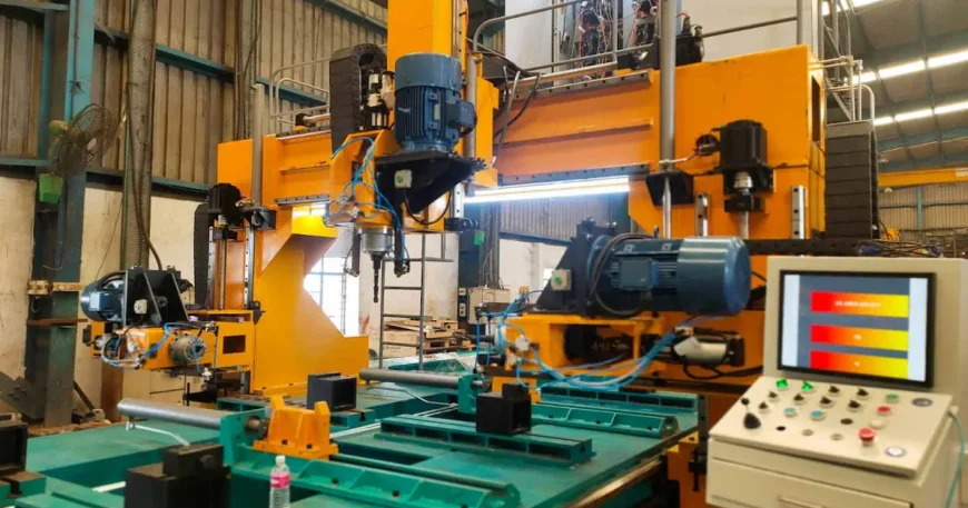 3-Spindle-Beam-Drilling-Machine -PRIMO