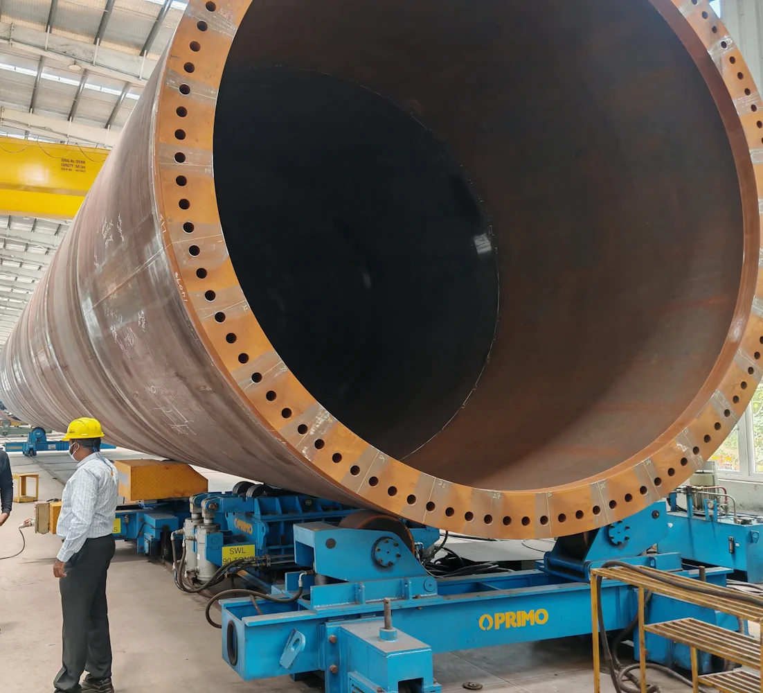 Primo Wind Tower Fabrication Equipment Rotator