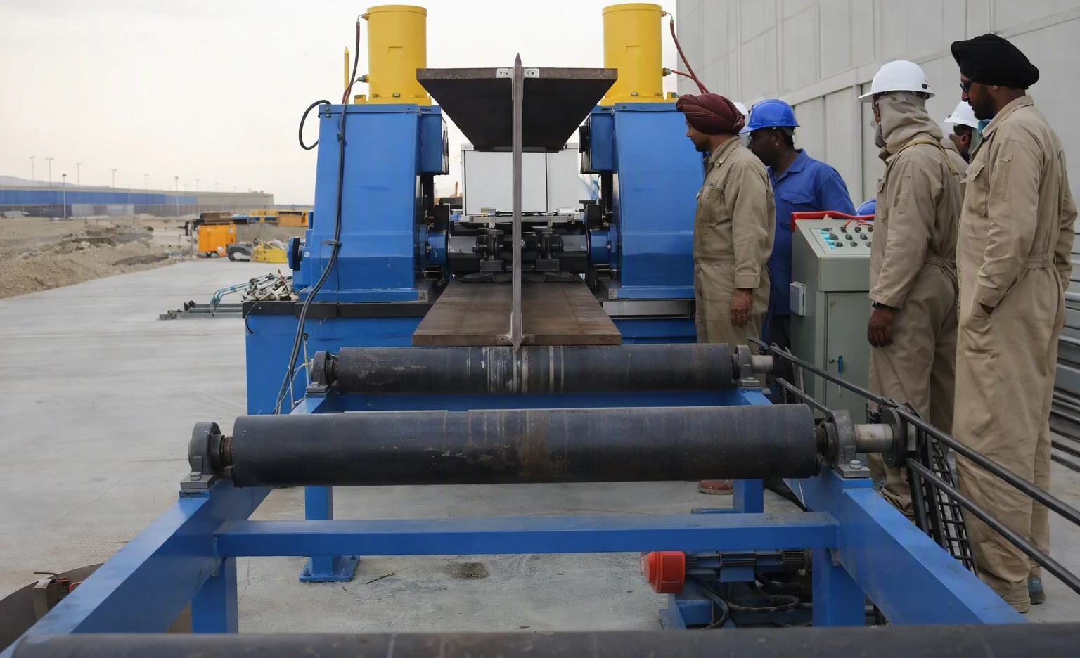 Primo Wind Tower Fabrication Equipment - 7x4 - 7x5 - Column and Boom