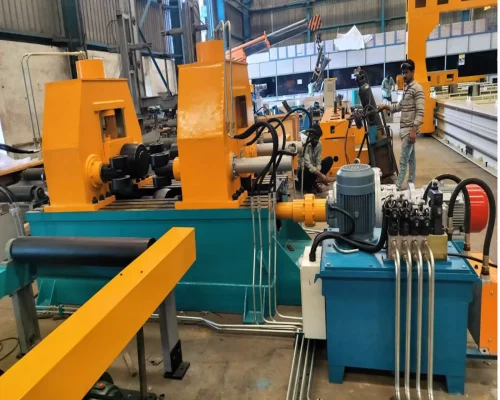 Flange Straightening Machine1